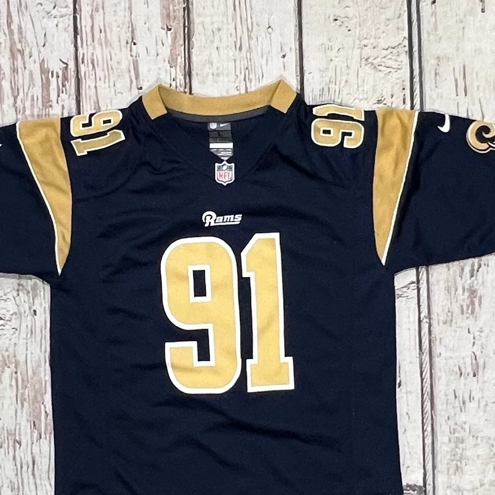 Boys Kids Chris Long St. Louis Rams NFL Football Nike Sports Jersey